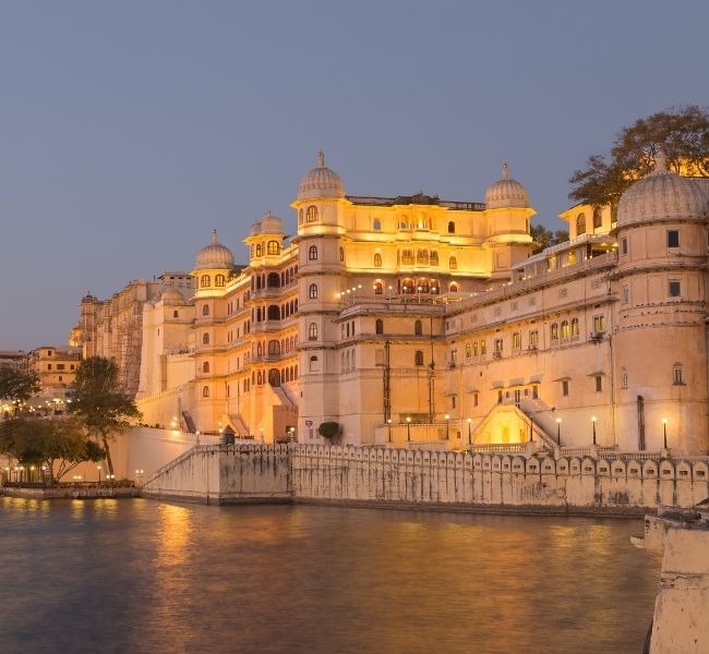 Udaipur City Palace View - Golden Triangle with Udaipur Tour Package